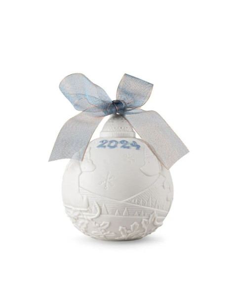 2024 Boule de Noël Lladró Porcelaine 01018480