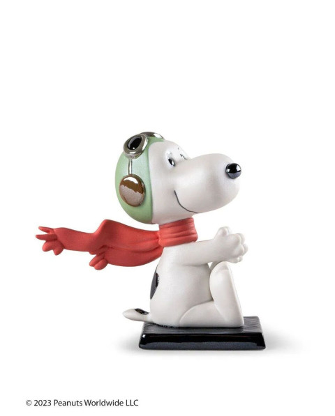 Snoopy™ Flying Ace Lladró Porcelain 01009529