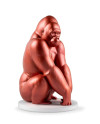 Gorilla (metallic red) Lladró Porcelain 01009747