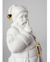 Santa is here (white-gold) Lladró Porcelain 01009734