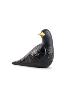 Estornino II (negro) Porcelana Lladró 01009677  