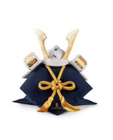 Casco Samurái - Carpa Koi (azul) Porcelana Lladró 01013053  