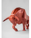 Bull (metallic red) Lladró Porcelain 01009729