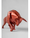 Bull (metallic red) Lladró Porcelain 01009729