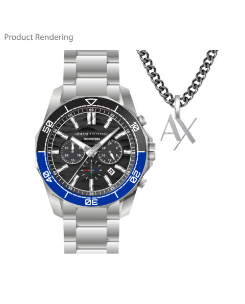 Armani Exchange AX STAINLESS STEEL AX7166SET