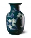 Lladro 01008724 BELL FLOWER VASE GREEN Porcelain