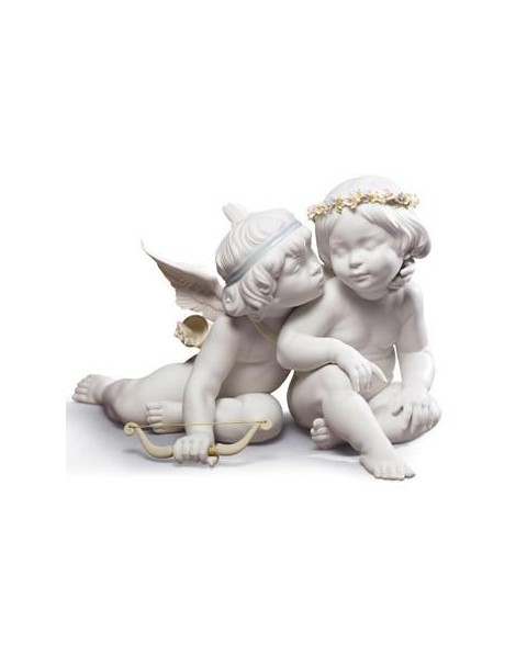 Lladro 01009128 EROS AND PSYCHE Porcelain