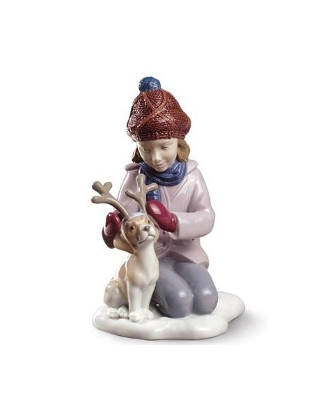 Lladro 01009130 MY LITTLE REINDEER Porcelain