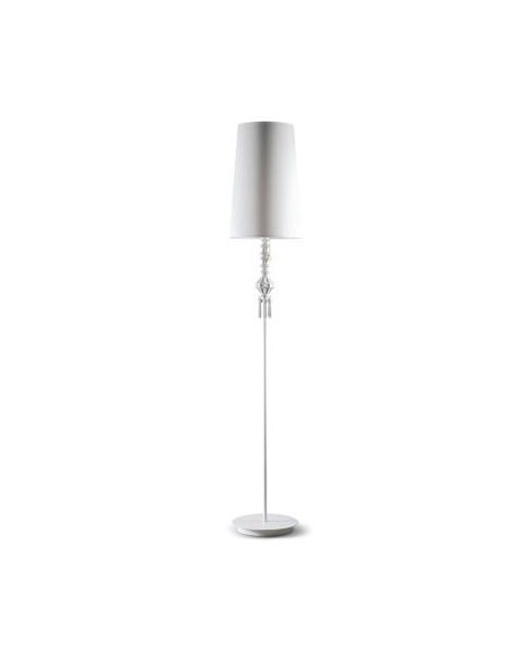 Lladro 01023369 BDN -FLOOR LAMP I -WHITE (CE) Porcelain