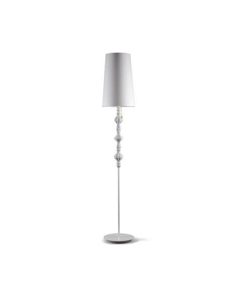 Lladro 01023373 BDN -FLOOR LAMP II -WHITE (CE) Porcelain