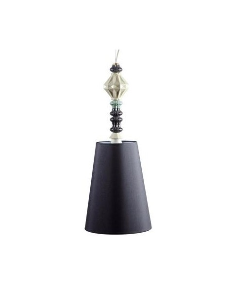 Lladro 01023380 BDN -PENDANT LAMP I -BLACK (CE/UK) Porcelain