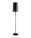 Lladro 01023386 BDN -FLOOR LAMP I -BLACK (CE) Porcelain