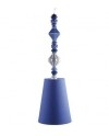 Lladro 01023400 BDN -PENDANT LAMP II -BLUE (CE/UK) Porcelain