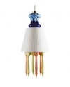 Lladro 01023445 BDN -LITHO. HANGING LAMP -MULTIC.(CE/UK) Porcellana Lladro