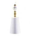 Lladro 01023448 BDN -PENDANT LAMP I -GOLD (CE/UK) Porcellana Lladro