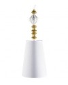 Lladro 01023448 BDN -PENDANT LAMP I -GOLD (CE/UK) Porzellan Lladro