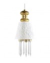 Lladro 01023462 BDN -LITHO. HANGING LAMP -GOLD (CE/UK) Porcellana Lladro