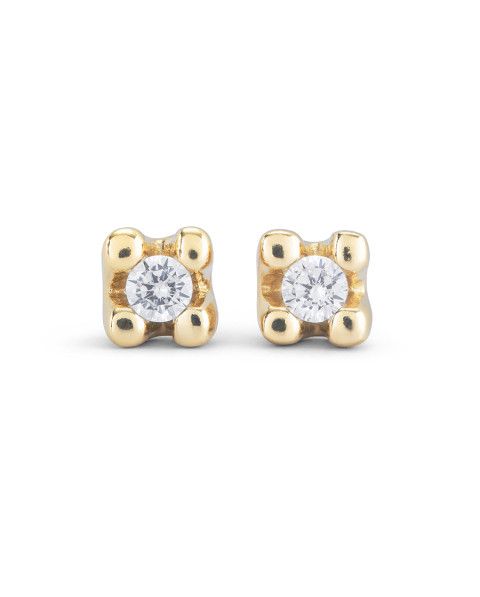 Boucles d'oreilles UNOde50 PEN0951BLNORO0U