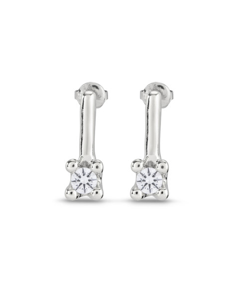 Boucles d'oreilles UNOde50  PEN0952BLNMTL0U