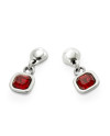 Boucles d'oreilles UNOde50 PEN0998ROJMTL0U