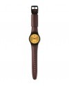 Swatch SUJB400 Armbander fur Uhr SUJB400 STRAP Yellow Glas