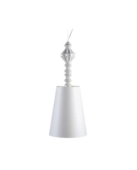 Lladro 01023364 BDN -PENDANT LAMP I -WHITE (US) Porcelain Lladro