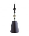 Lladro 01023384 BDN -PENDANT LAMP II -BLACK (US) Porcelain Lladro