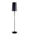 Lladro 01023387 FLOOR LAMP I-BLACK-UK Porcelain Lladro