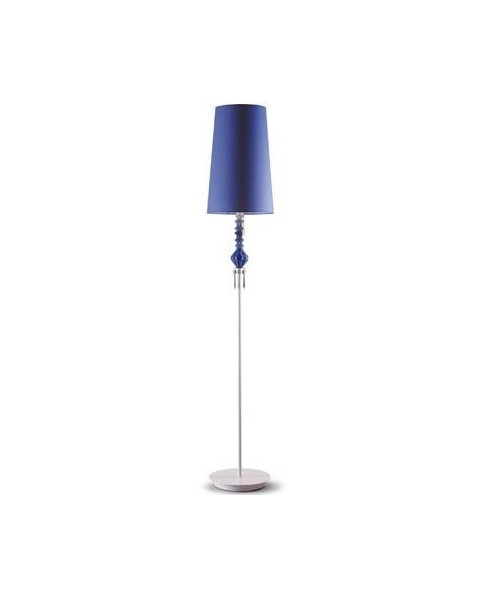 Lladro 01023405 BDN -FLOOR LAMP I -BLUE (US) Porcelain Lladro