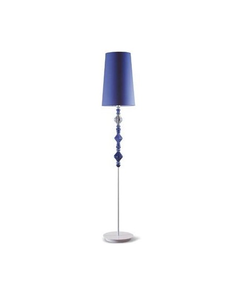 Lladro 01023410 FLOOR LAMP II-BLUE-JP Porcelain Lladro