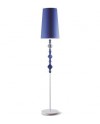 Lladro 01023410 FLOOR LAMP II-BLUE-JP Porcelain Lladro