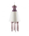 Lladro 01023430 LITHOPHANE HANGING LAMP-PINK-JP Porcelaine Lladro