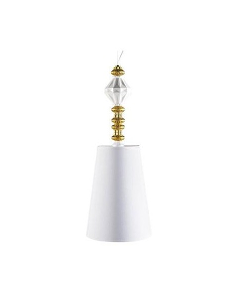 Lladro 01023449 BDN -PENDANT LAMP I -GOLD (US) Porcelain Lladro