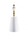 Lladro 01023450 PENDANT LAMP I-GOLD-JP Porcelain Lladro