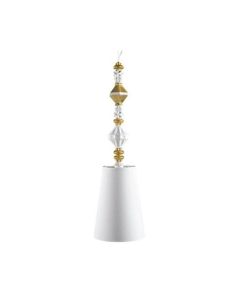 Lladro 01023452 BDN -LÁMPARA DE TECHO II -ORO (US) Porcelana Lladro