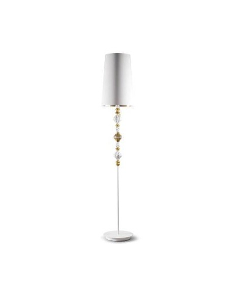 Lladro 01023459 FLOOR LAMP II-GOLD-UK Porcelain Lladro