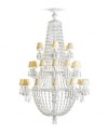 Lladro 01023506 CHAND. WINTER PALACE 30L -BLANCO (CE/UK) Porcelana Lladro