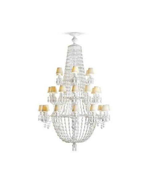 Lladro 01023508 WINTER PALACE CHAND 30L-WHITE-JP Porcelaine Lladro