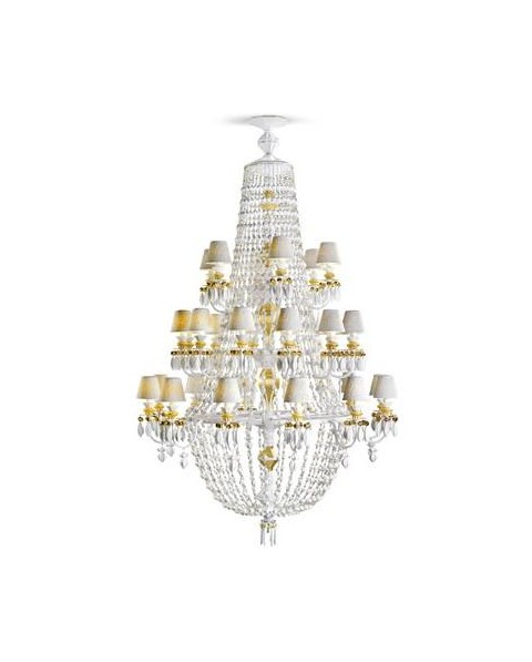 Lladro 01023521 CHAND. WINTER PALACE 30L - ORO (CE/UK) Porcelana Lladro