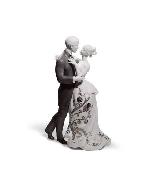 Lladro 01007193 LOVERS' WALTZ (RE-DECO) Porcelain Lladro