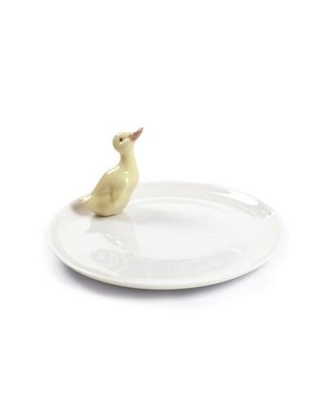 Lladro 01007841 DUCK PLATE Porcelain Lladro