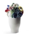 Lladro 01007916 NATURO. -JARRÓN GRANDE (MULTICOLOR) Porcelana Lladro