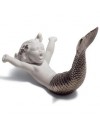 Lladro 01008547 DESPERTAR EN EL MAR (RE-DECO PLATA) Porcelana Lladro