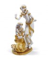 Lladro 01008591 DANCERS FROM THE NILE (GOLDEN RE-DECO) Porcellana Lladro