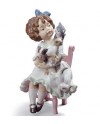 Lladro 01008689 MI PEQUEÑA FAMILIA Porcelana Figura Lladro