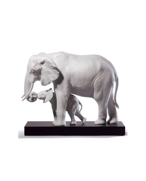 Lladro 01008695 LEADING THE WAY (WHITE) Porcellana Lladro