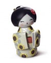 Lladro 01008712 KOKESHI IV (GIRASOLES) Porcelana Figura Lladro