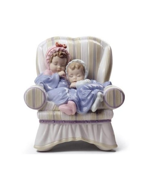 Lladro 01008717 MY TWO LITTLE TREASURES Porcelain Lladro