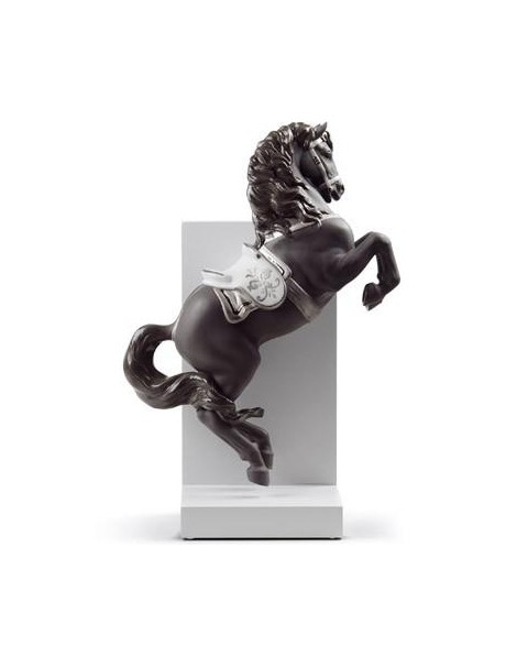 Lladro 01008721 CABALLO EN COURBETTE (RE-DECO) Porcelana Figura Lladro