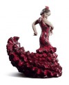 Lladro 01008765 ARTE FLAMENCO (ROJO) Porcelana Figura Lladro